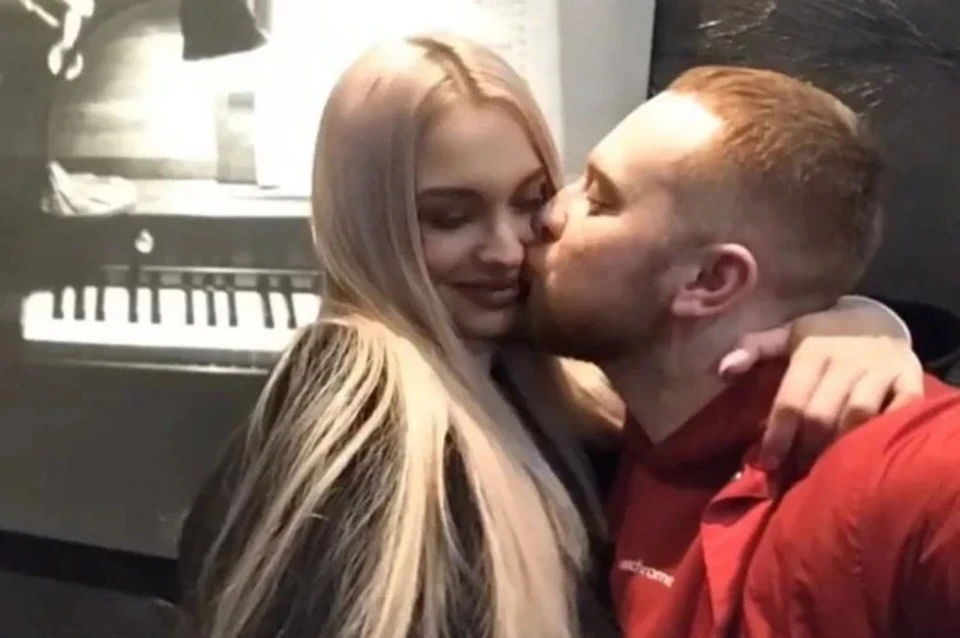 Леша Свик и модель Екатерина Лукьянова. Фото: соцсети модели