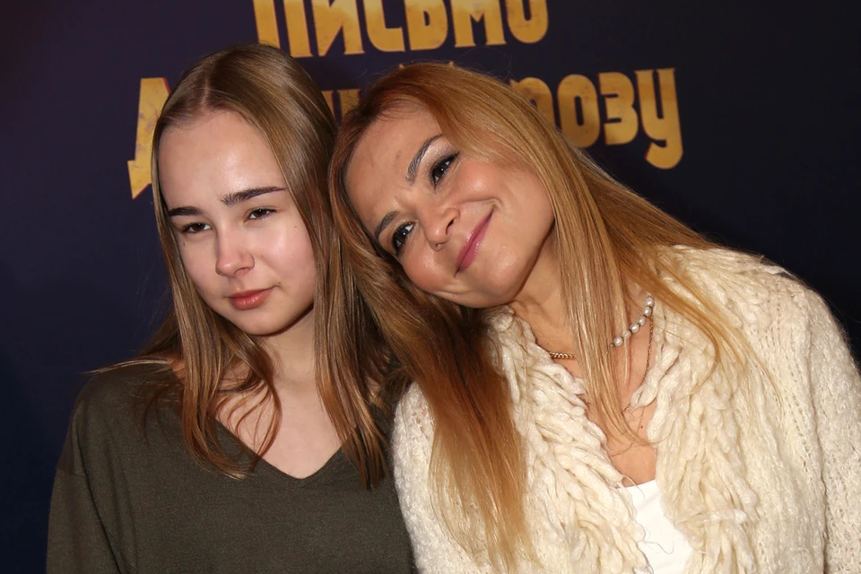 Марина Левкина с дочкой Никой.