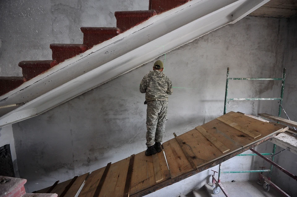 Ремонтные работы проводят благодаря нацпроектам.