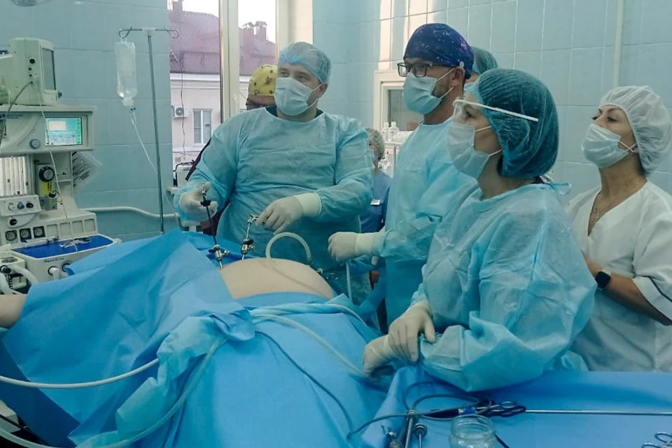 Благодаря слаженным действиям всей команды, состояние пациентки быстро стабилизировали. Фото: Находкинская городская больница