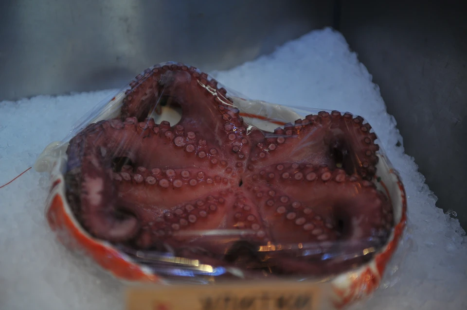 В Приморье выявили партию осьминога сомнительного происхождения