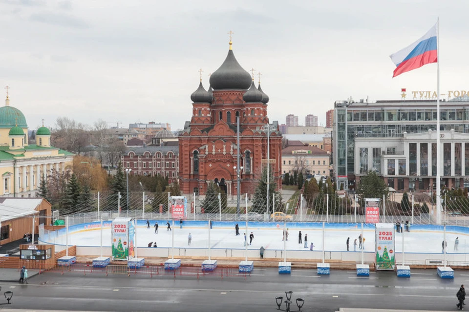 Губернский каток в Туле откроет сезон 5 декабря с участием звезд фигурного катания