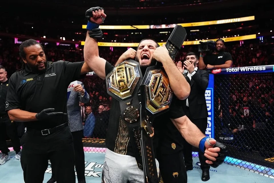 За драку на турнире UFC могут наказать всех участников. Фото: соцсети Ислама Махачева