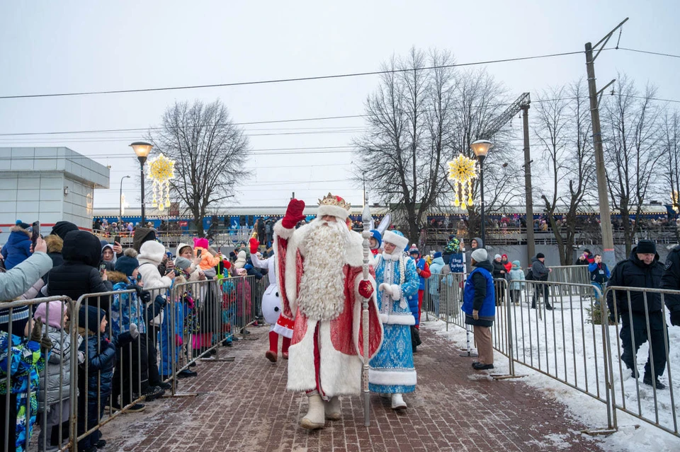 Сказочный поезд Деда Мороза прибудет в Нижегородскую область 27 декабря. Фото: пресс-служба ГЖД.