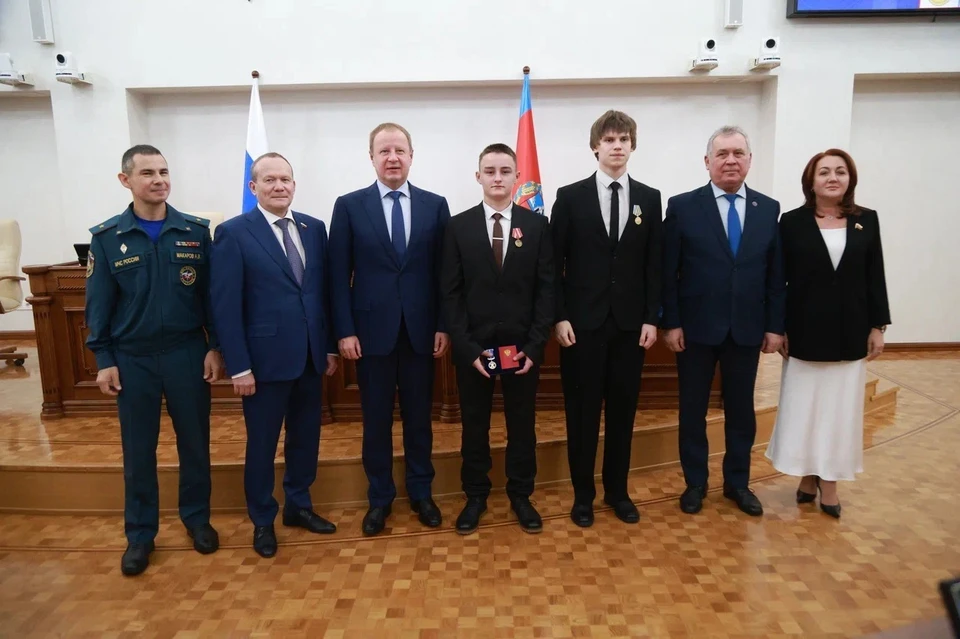 Награждение детей-героев в АКЗС 27 ноября 2025 года