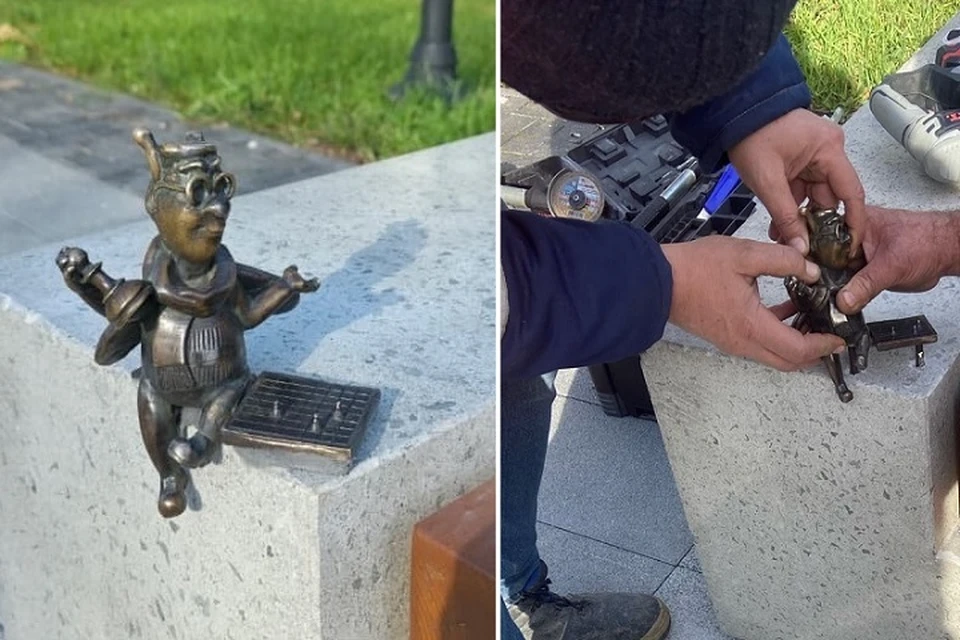 Пчела Шахматист снова на месте. Фото: Сообщество "Симферопльские пчелы"/Vk