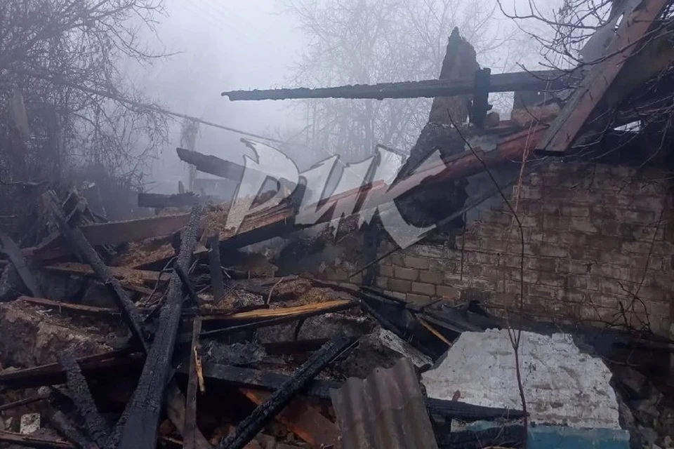 Последствия атаки ВСУ на Калининский район Горловки. Фото: ТГ/Приходько