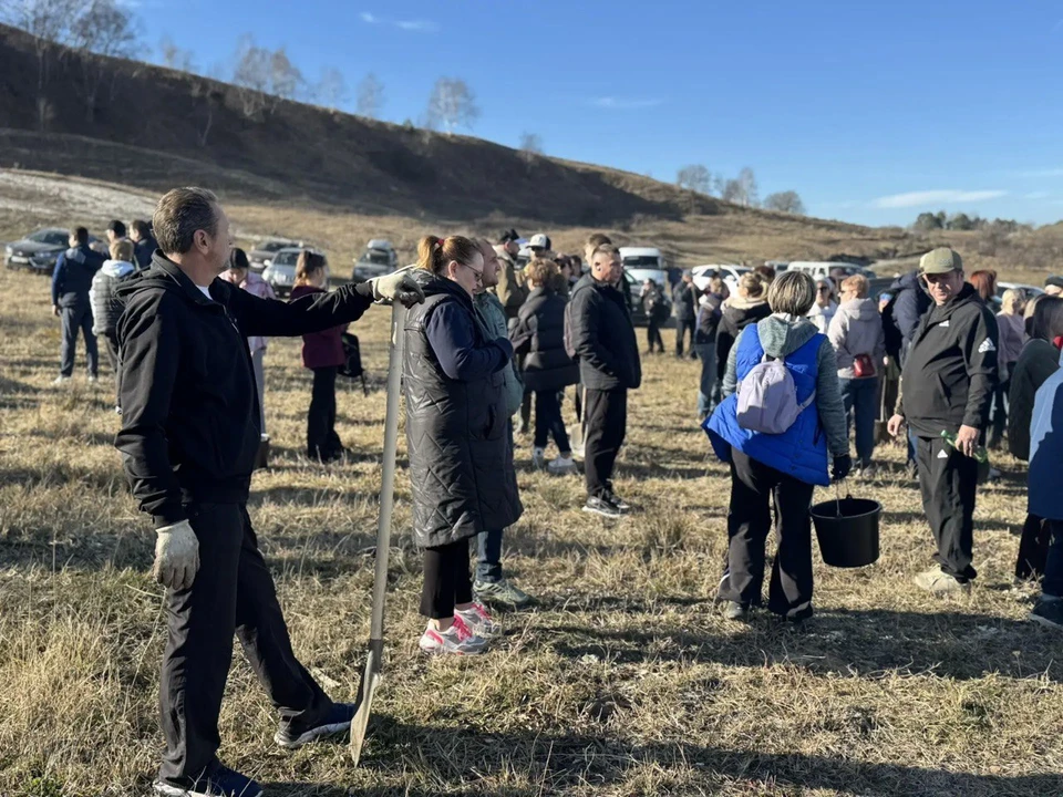 Во время экологической акции в Кисловодске высадили более 4000 саженцев. Фото: администрация Кисловодска