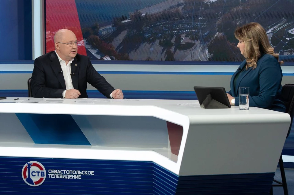 3 декабря на прямой линии губернатор Михаил Развожаев ответит на вопросы севастопольцев. Фото: t.me/razvozhaev