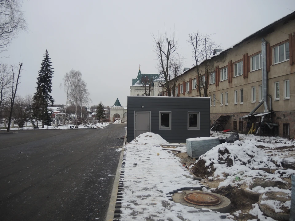 Так выглядит будущая парковка у БСП.