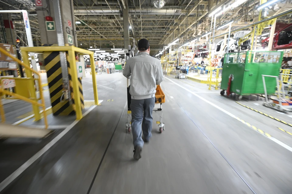 В Петербурге наблюдается рост объема промышленности.