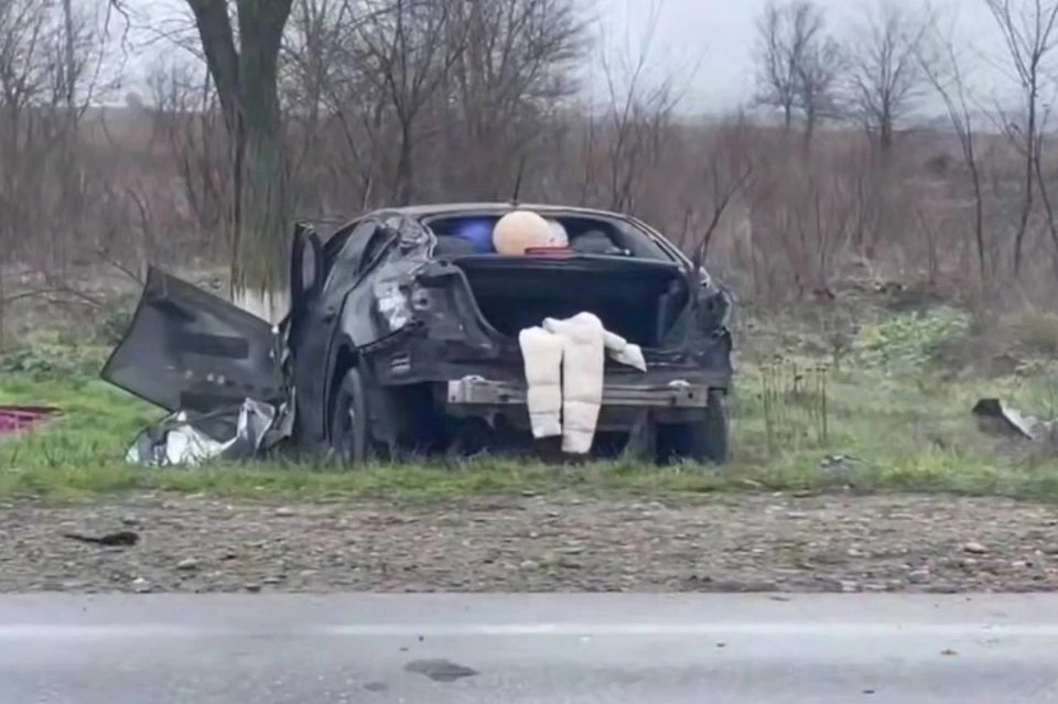Один человек погиб в аварии с грузовиком на Ставрополье. Фото: Госавтоинспекция Ставрополья