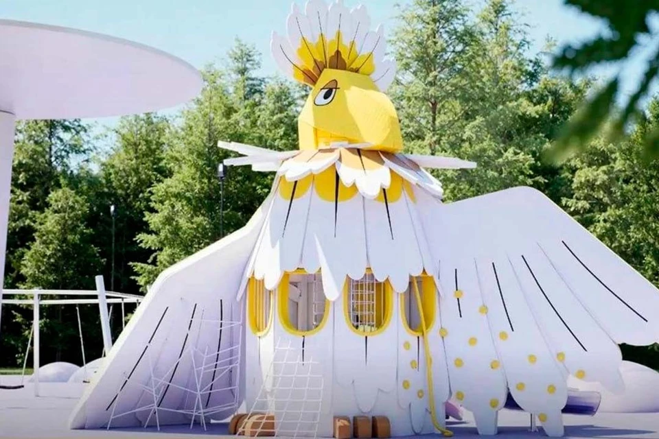 Вот такую игровую площадку установят в Московском районе. Фото: ГАТИ