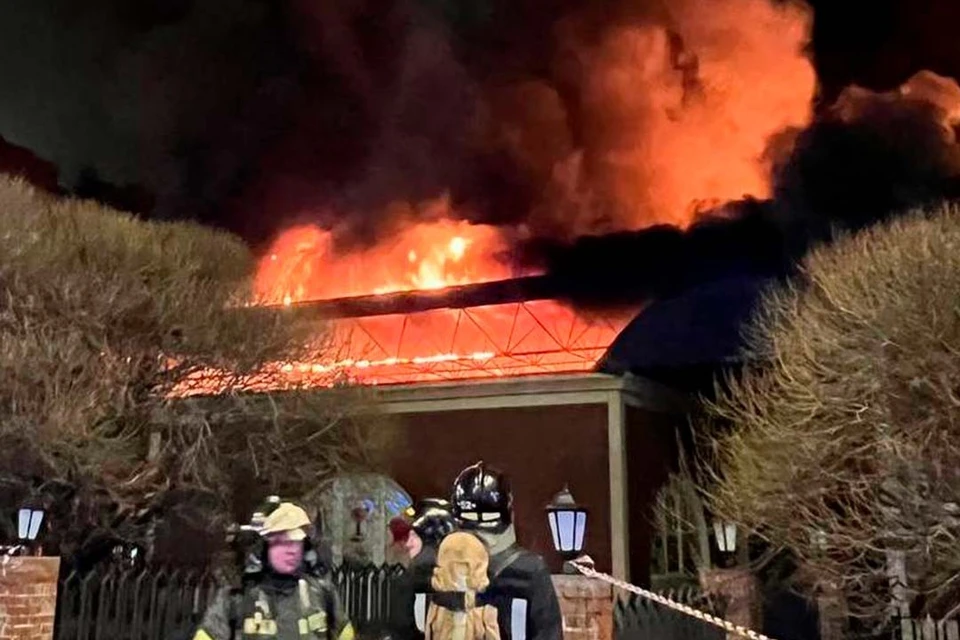 Кадр с места ЧП. Фото: t.me/procspb