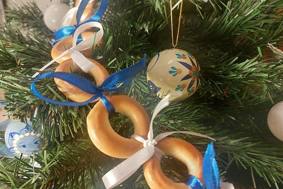 Гирлянда из сушек- тренд этого сезона