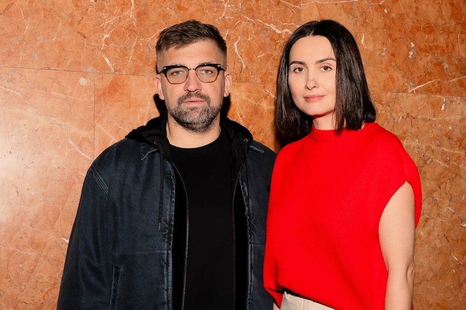 Редкий светский выход Басты с женой Еленой Вакуленко. Фото: пресс-служба ГМИИ имени А.С. Пушкина