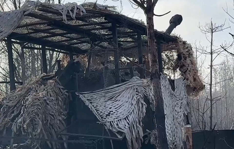 Российские военные громят дроны в небе и стартовые площадки на земле