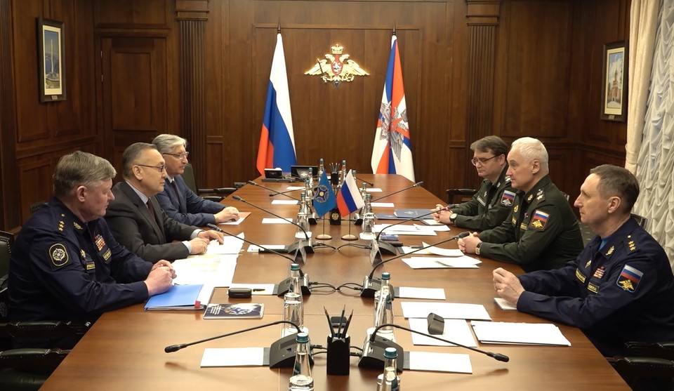 Андрей Белоусов провел переговоры с новым генсеком ОДКБ