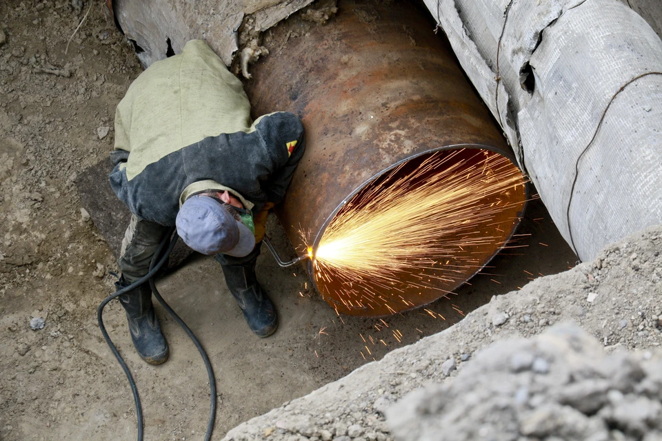 В ходе ремонта были проведены все необходимые работы: от замены трубопровода до сварочных работ.