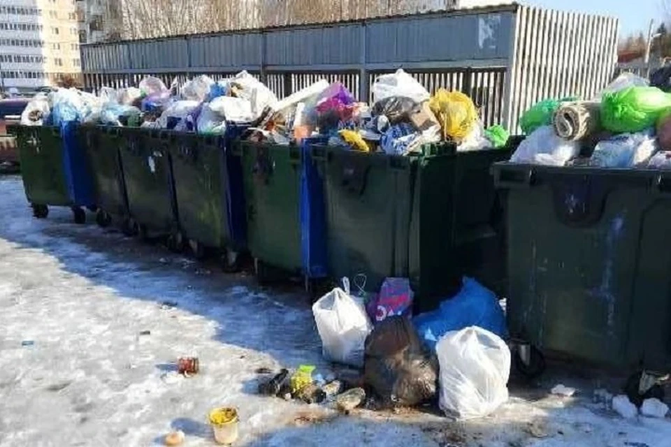 Ярославль тонул в мусоре.