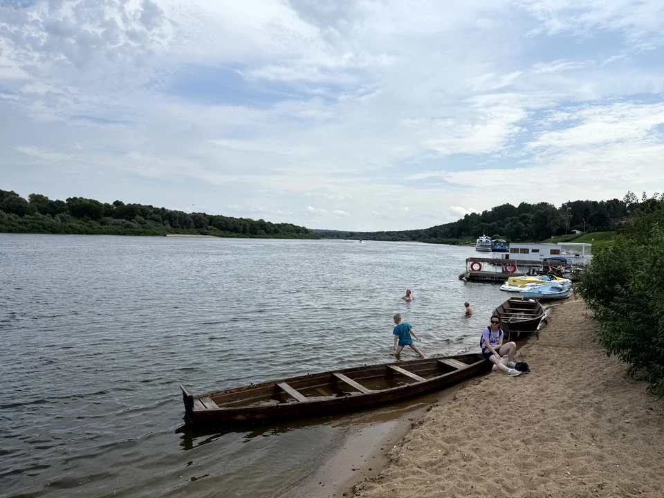 Уровень воды во многих реках Кировской области пошел на спад.