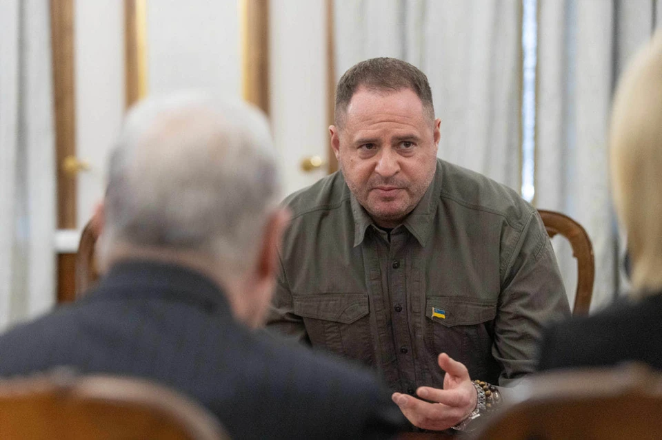 Высший антикоррупционный суд Украины отложил решение о мере пресечения Ермаку. Фото: Pool Ukrainian Presidentia/Keystone Press Agency/Global Look Press