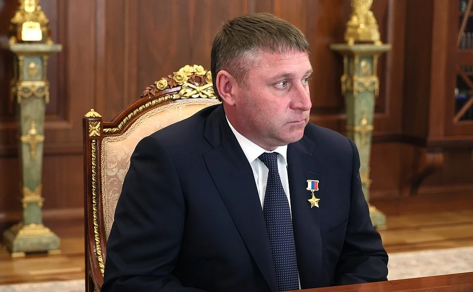 Врио губернатора Белгородской области назначен Александр Шуваев. Фото: сайт Кремля