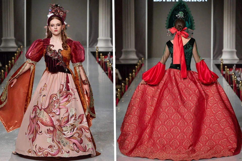 Дефиле дизайнера Юлии Бородулиной. Фото: пресс-служба Estet Fashion Week