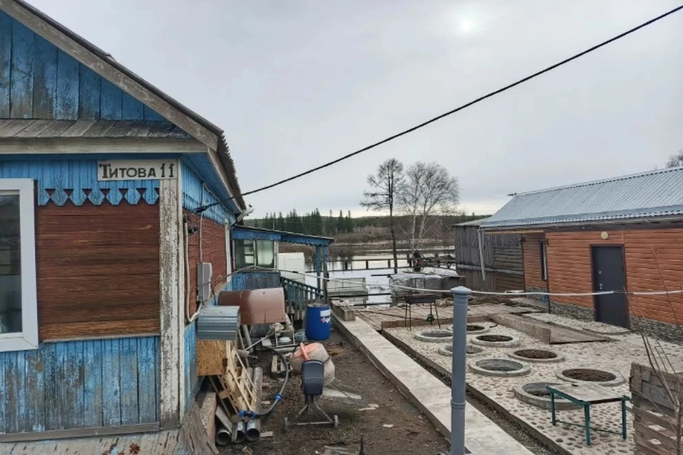 В Братском районе уровень воды в реке Вихорева начал снижаться. Фото: соцсети мэра Братского района Николая Дружинина