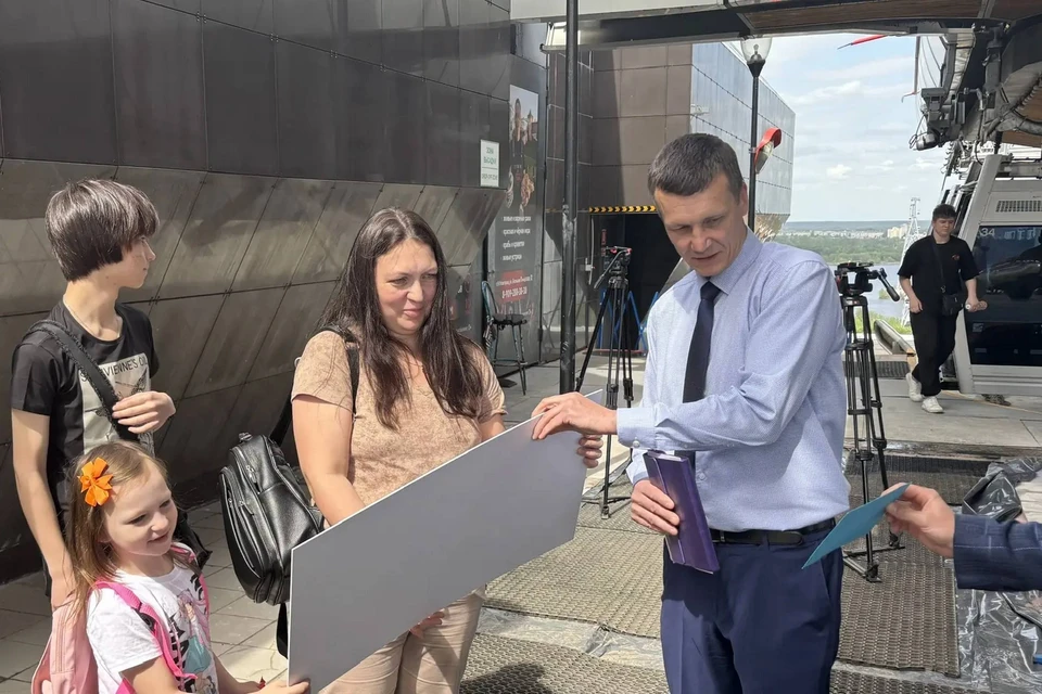 Нижегородская канатная дорога встретила 25-миллионного пассажира. Фото: АО «Урбантех Канатные дороги»