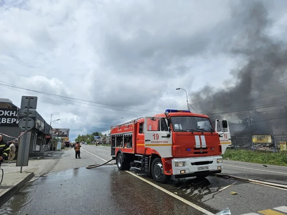 СКР возбудил уголовное дело после взрыва на АЗС. Фото: соцсети Дмитрия Ворошилова
