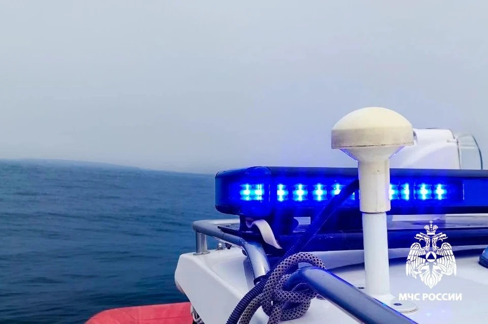 В Амурском заливе Приморья с теплохода сняли больного мужчину Фото: МЧС Приморья