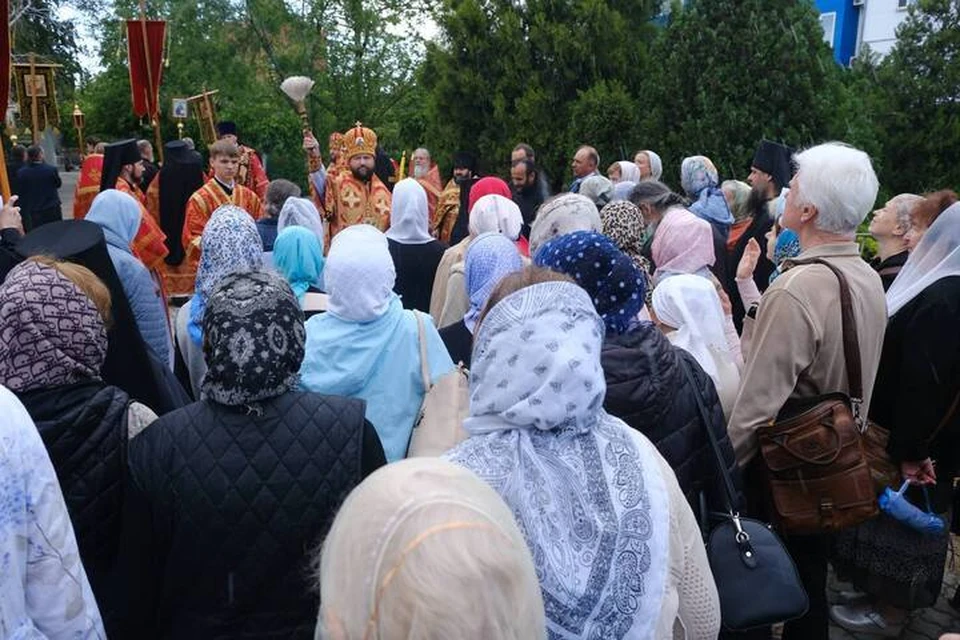 В Запорожской области отмечают Вознесение Христово. Фото: Бердянская епархия РПЦ