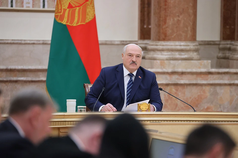Александр Лукашенко оценил, как на Западе «начали очень интенсивно кричать о том, что завтра Россия на них нападет». Фото: president.gov.by