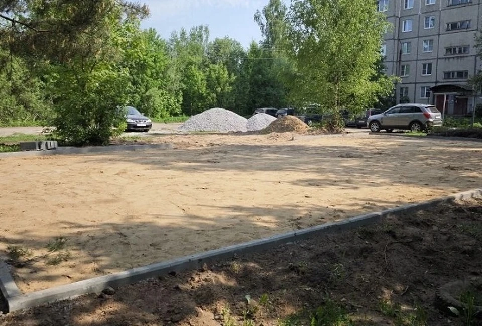 Детскую площадку на улице Юбилейной в Рыбинске сделают до середины июля.