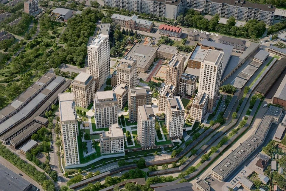 «Молодость» построят на улице Есенина. Фото: Предоставлено «Брусникой»