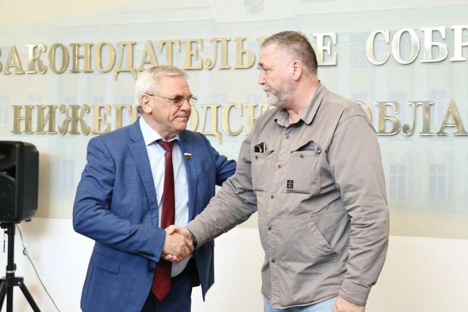 Сотрудник Заксобрания Нижегородской области Андерсон отправится на СВО. ФОТО: ЗСНО.