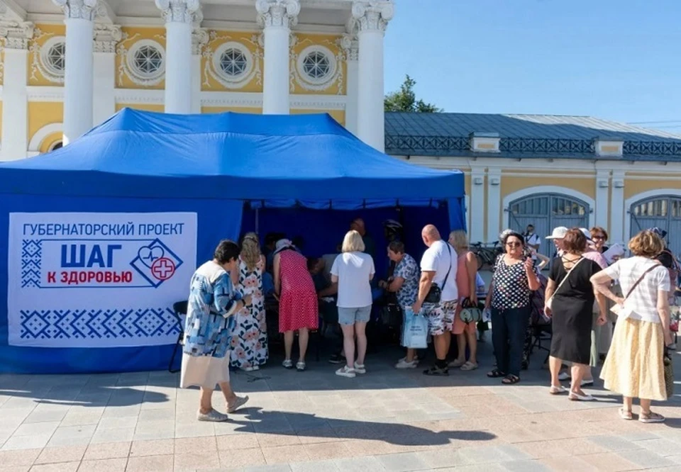В Костроме начали работать мобильные медпункты "Шаг к здоровью". ФОТО: администрация Костромы