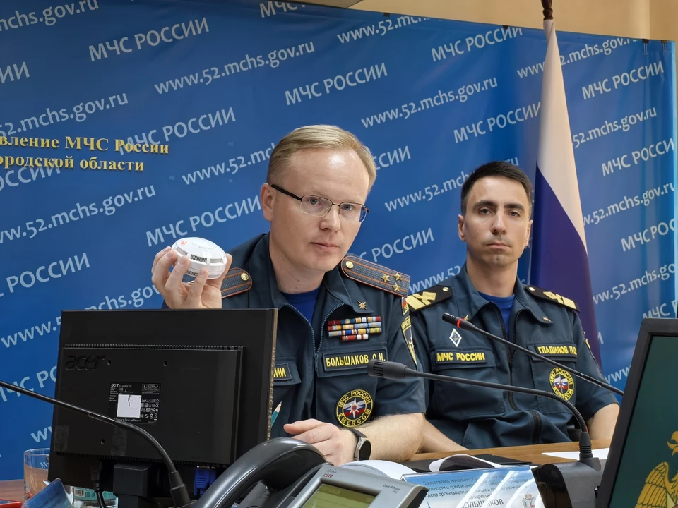 Пожарные извещатели спасли жизни 50 нижегородцев за пять лет.