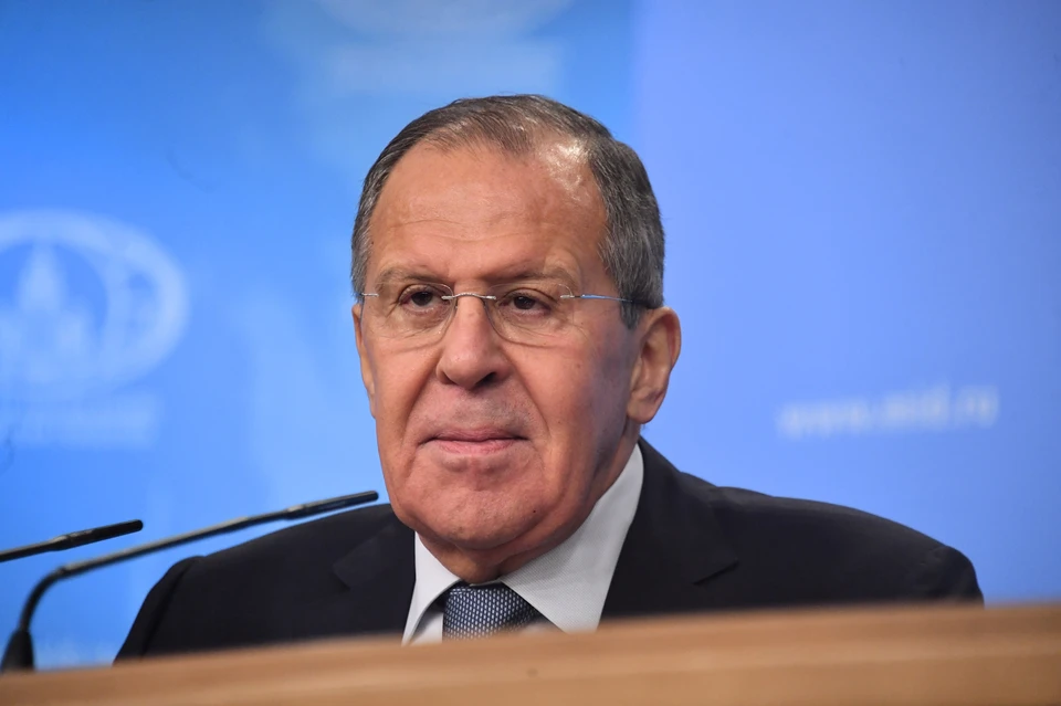 Министр иностранных дел России Сергей Лавров