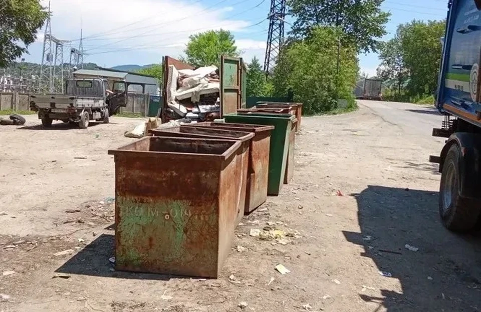 Видеонаблюдение помогает следить за содержанием площадок. Фото: Приморский экологический оператор