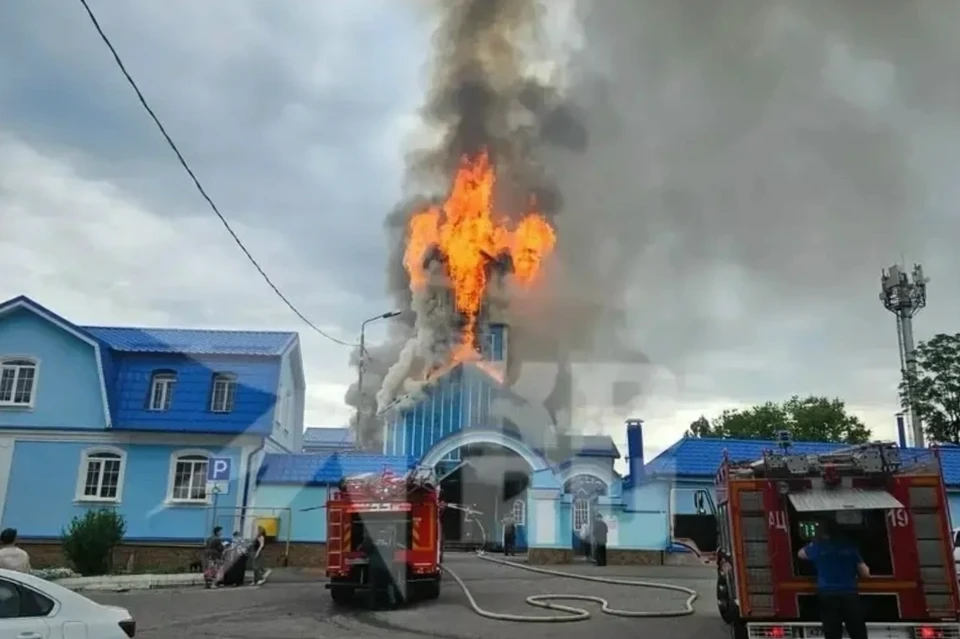 Построенная казаками в 1826 году Никольская церковь сгорела в Ессентуках. Фото: предоставлено КП