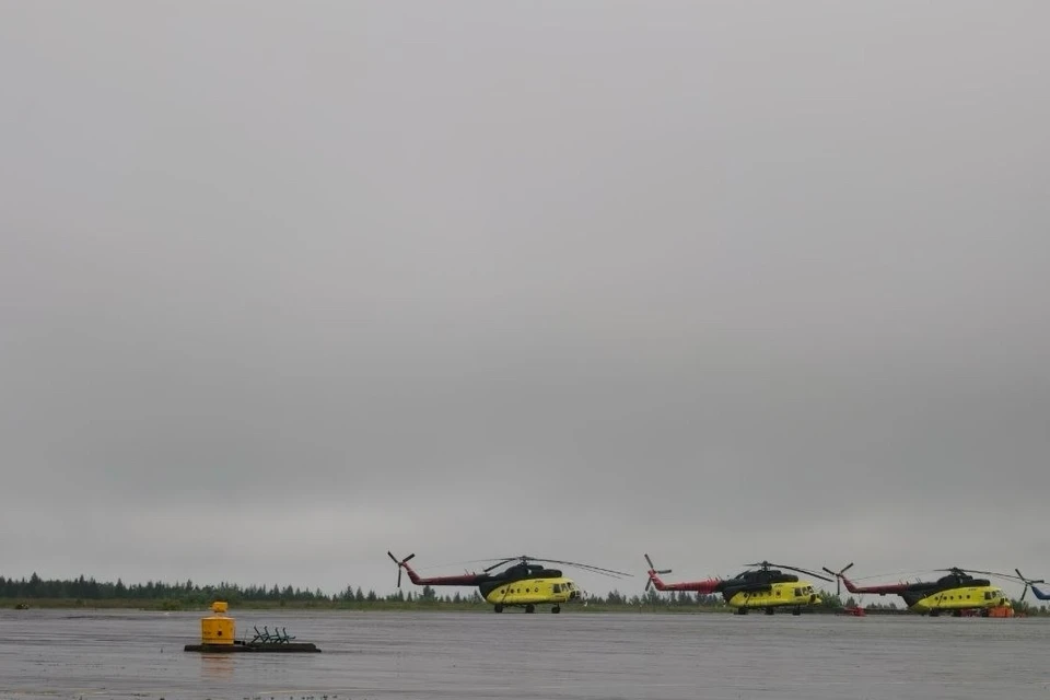 Самолет из Новосибирска ушел на запасной аэродром из-за непогоды в Братске. Фото: пресс-служба аэропорта Братска.