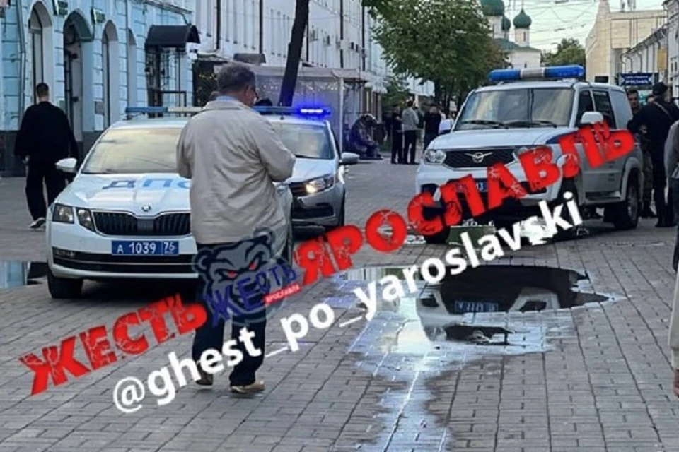Виновница задержана. Фото: телеграм-канал Жесть Ярославль.