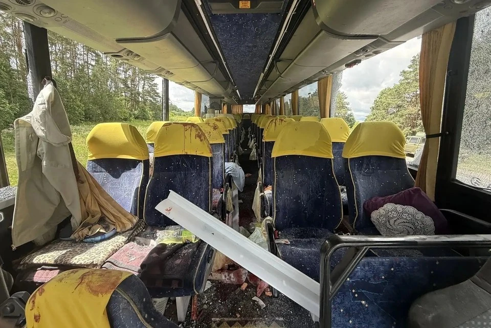 Дюжаррик: в ООН осудили атаку БПЛА на автобус с детьми под Брянском. ФОТО: Егор Ковальчук.
