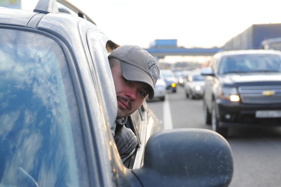 Пробки в Петербурге вечером 24 июня достигли 7 баллов.