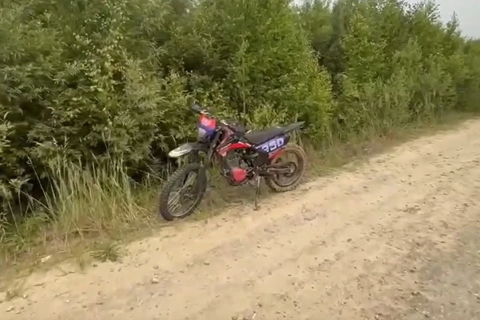 Скрин с видео Госавтоинспекции Югры