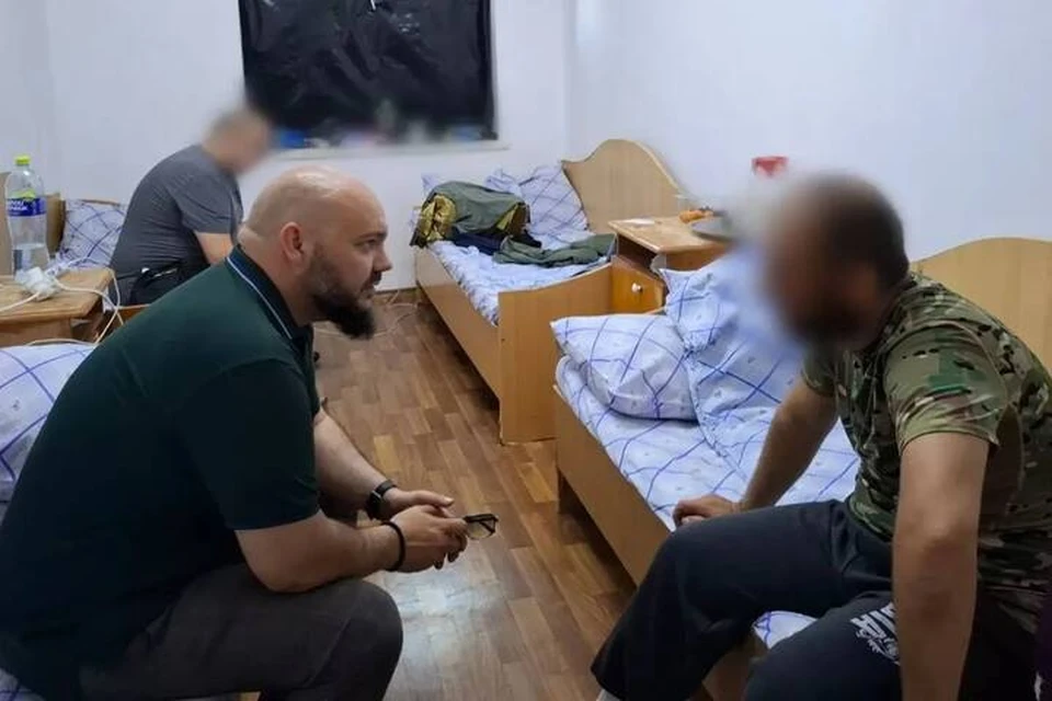 В Херсонской области получают лечение раненые военнослужащие. Фото: тг-канал Сергея Георгиева