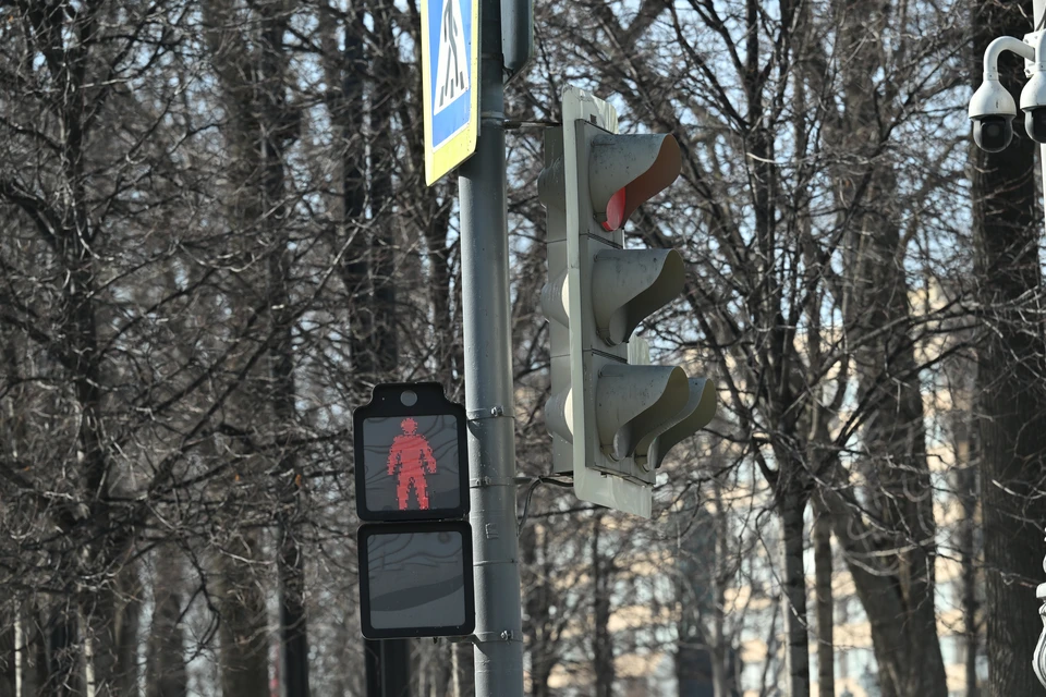 Работа светофоров налажена от резервных источников