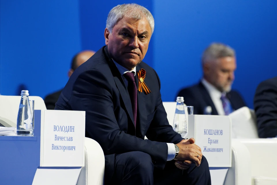 Председатель Госдумы Вячеслав Володин